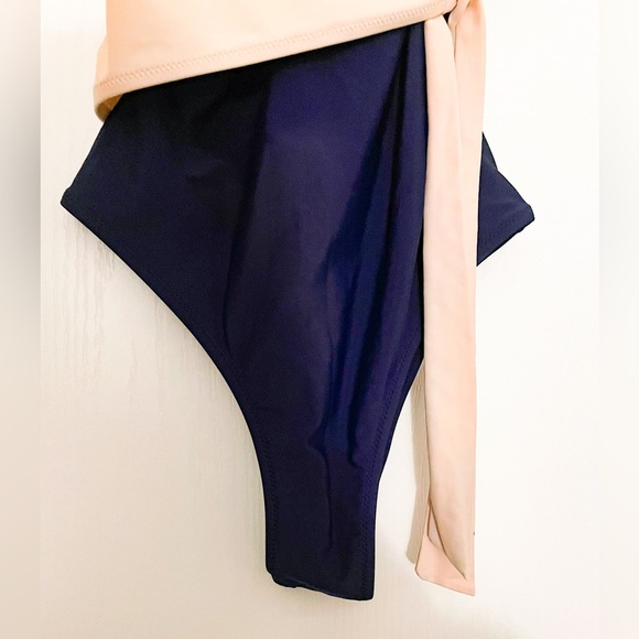 CUPSHE Navy Womens One Piece Swimsuit Size Small EUC - Picture 7 of 16